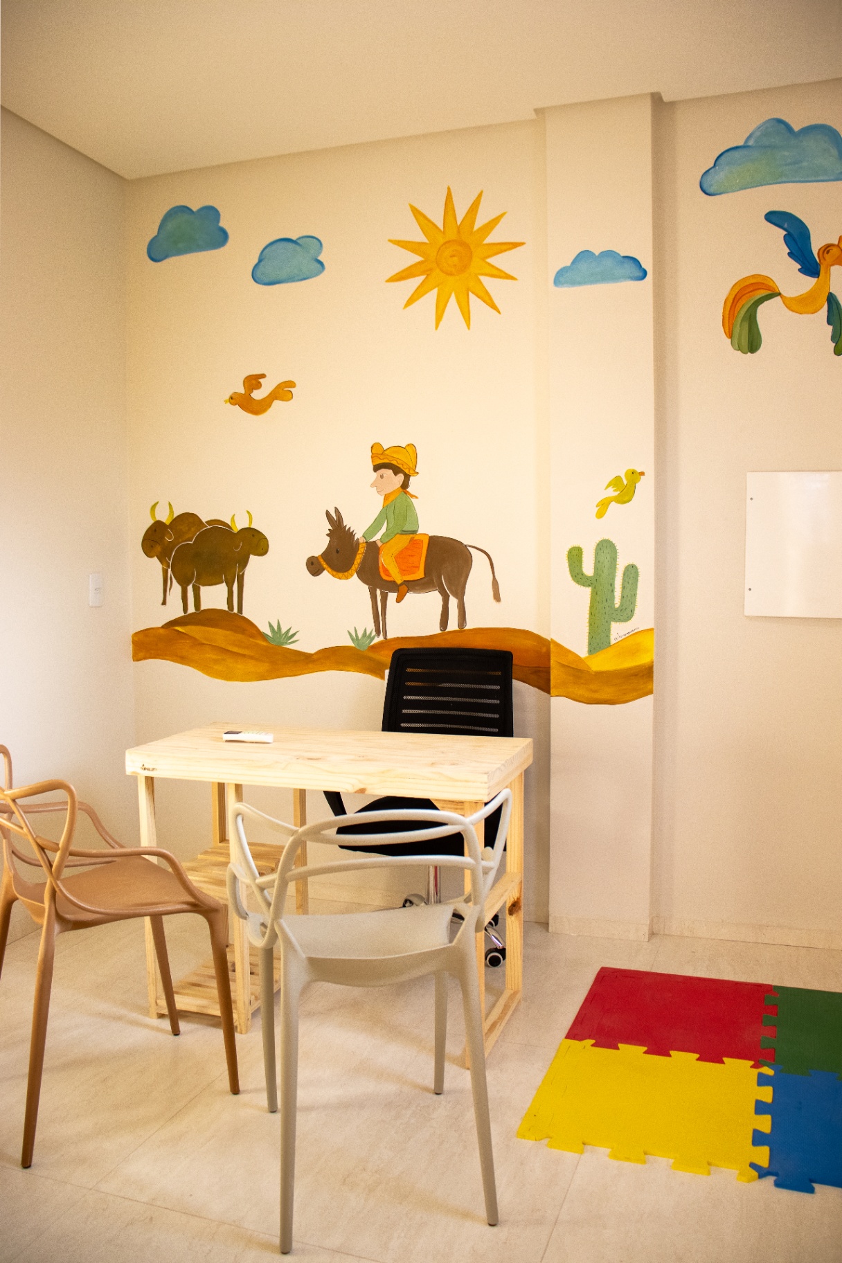 Sala multiuso para atendimento